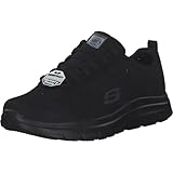 Skechers Men's Flex Advantage - Bendon SR Sneaker,Black Mesh Water Stain Repellent Treatment,11 UK