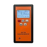 Wincal Handheld Nuclear Radiation Detector, LCD Display Radioactive Tester Geiger Counter, X, Y and Hard Beta Rays Dosimeter Monitor for Factory Environment, Home Environment (NR-750)