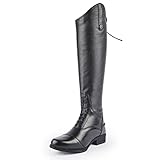 Shires Moretta Gianna Adults Leather Riding Boots - Black Adults 11