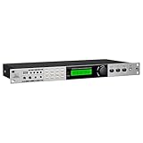 16-Band Stereo Graphic EQ, 6-channel Graphic Equalizer with 7-segment 3D Pitch Shifting and 4 Microphone Inputs, Reverb Adjustment and 15 Modes, for Recording Studio