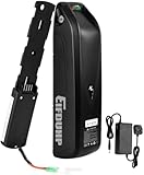 36V Ebike Battery 13AH, Electric Bike Battery Pack Lithium-ion with Charger Baseplate for 750W 500W 350W 250W 200W Bicycle Motor