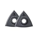 Fein 63806129220 Triangle Shaped Unperforated Sanding Pad, Colour Coded