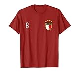 Malta Number 8 Sports Jersey Football # Eight Maltese T-Shirt