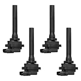 ITOM Ignition Coil Pack UF237 Compatible with Chevy 2001-2002 Tracker Suzuki Aerio 2002-2004 Xl-7 1999-2003 Vitara 2.0L L4 Grand Vitara 2.7L V6 Vehicles, Coil Packs Replace UF-237 88921380 Set of 4