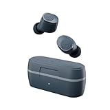 Skullcandy Jib True 2 Wireless Earbuds, Bluetooth Headphones, Up to 33 Hours Battery with Charging Case, Noise Isolating Fit, Sweat and Water Resistant, Microphone for iPhone Android - Chill Grey