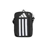 adidas Unisex Essentials Training Shoulder Bag, Black/White, One size