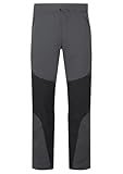 Rab Men's Torque Pants - Lightweight Breathable Trousers for Hiking & Mountaineering - Anthracite - 34/32" Inseam