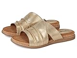Eurosoft by Sofft Women's Elesha Wedge Sandal, Gold, 6 UK