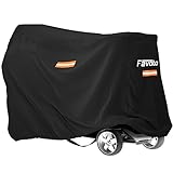 Favoto Waterproof Cover for Mobility Scooter,Heavy Duty 210D Oxford Fabric,Mobility Scooter Cover Waterproof Outdoor,UV Protection for Outside Storage,Windproof Buckle and Elastic Hem 55"x26"x36"