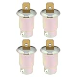 ECSiNG 4PCS Dashboard Plug-In Bulb Holder Speedometer Light and Parking Light Socket Compatible with Jawa Compatible with CZ