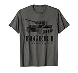 Funny Army Vintage Tiger Tank PzKpfw VI WWII Gift Men Boys T-Shirt