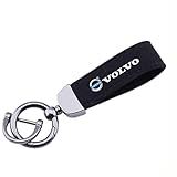 WENINETIES 1pcs Car Keyring for Volvo S90 S60 XC60 XC40 V40 V60 S60 S80 XC90 S40, Personalised Key Chain, makes the keychain corrosion resistant, car Accessories,A