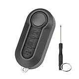 3 Button For Citroen Relay Key Fob Replacement Key Case Cover Shell for Peugeot Boxer Key Fob Fiat Ducato Peugeot Citroen Van Key with Screwdriver key Ring