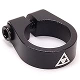 Jet BMX Bicycle Alloy Seat Post Clamp - Black 28.6mm (1 1/8")