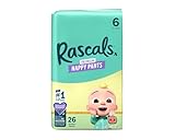 Rascals Premium Nappy Pants 6 15 - 20kg, 26 pants