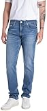 Replay men's jeans with stretch, blue (Medium Blue 009), 32W / 30L