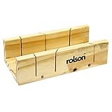 Rolson 56429 230mm Wooden Mitre Box