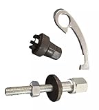 ukscooters CLUTCH HOLDING CASTLE NUT TOOL PULLER COMPATIBLE WITH VESPA PX P LML 2T RALLY SPRINT