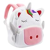 KozyOne Cute Animal Cartoon Backpack School Bag, for Toddler Children Boys Girls, 3-6 Years Old, Best Gift for Kids, Children, Unisex (Unicorn)