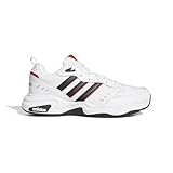 adidas Men's Strutter Gym & Training Shoes, Cloud White/Core Black/Active Red, 9 UK