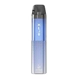 Elf Bar ELFX Pod Kit [Blue] - Available in 6 Colours - 1000mAh Long-Lasting Battery, 30W Output, Type-C Fast Charge, Dual Mesh Coils, LED Indicator, Anti-Leak Tech – Works with ELFX Pods – No Nicotine
