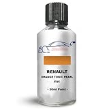Xtremeauto Touch Up Paint For Renault Twingo Gt Orange Tonic Pearl Eqc Direct Appliance Chip Scuff Mark Brush In Lid Scratch Repair