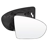 AUTOXBERT Right Side Wing Mirror Glass for Nissan Qashqai J10 2006 2007 2008 2009 2010 2011 2012 2013, Side Mirror Glass Heated Replacement, OE 96301BR72A
