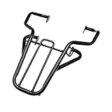 Motorcycle Cargo Shelf Bracket Rear Fender Rack For Yamaha XT 250 XT250 For Serow 1985-2005 Travel Saddlebag Luggage MTVTFECEWG(Black)