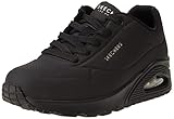 Skechers Women's Skecher Street Women's Uno - Stand on Air Sneaker, Black, 7 UK Wide