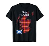 Fraser Scottish Clan Tartan Scotland T-Shirt
