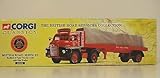 Corgi Bedford S Type tractor unit with flat trailer 19901