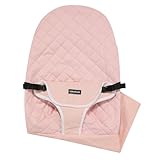 iGRATENS Fabric Seat for Bouncer - Baby Bouncer Replacement Cover for Balance Soft & Bliss, 100% Cotton, Skin -Friendly, Machine Washable, Pink