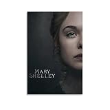 URAUIH Mary Shelley Movie Poster Bedroom Living Room Wall Art Deco Poster 16x24inch(40x60cm) Unframe-style