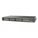 WS-C2960-48TT-L Cisco Catalyst 2960-48TT - Switch - 48 ports - EN, Fast EN - 10Base-T, 100Base-TX + 2x10/100/1000Base-T(uplink) - 1U