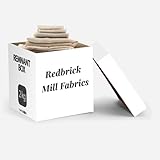 Redbrick Mill Fabrics 2KG Mixed Fabric Box: Premium Fat Quarters Bundles, Sewing Squares, Quilting Samples, Remnants, Offcuts - Ultimate Collection for Creative Upholstery, Patchwork & Crafters