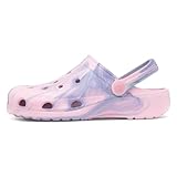 Shoe Zone - Summer Womens Pink Marble EVA Clog - Size 4 UK - Multicolour