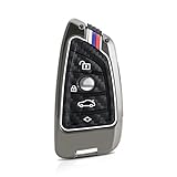 GZXNKEY 4 Buttons Zinc Alloy BMW Key Cover For BMW F30 F11 X3 F25 Serie 1 E39 X4 G20 X5 G05 F40 X6 F44 216 X1 G30 320i M Key Fob Cover BMW Protective Key Case