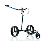 JuCad Carbon Travel 2.0 Golf Electric Caddy Black-Blue