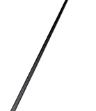 1118mm Straight Matte Black Stair Spindle – 13mm Mild Steel Baluster – Modern Railing Insert for Stairs & Landings – Powder-Coated Black Finish - Ashgill