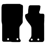 Carsio Carpet Car Mats For Mazda MX5 2015+ Onwards 2 Piece Set Tailored Fit Floor Mat Complete Accessory Black Custom Fitted - All Weather, Anti-Slip Backing & Black Trim