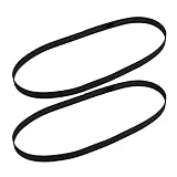 2pcs Replacement Turntable Belt Rubber Flat Belt For Record Player For Most AR Acoustic Research