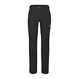 Mammut Runbold IV Pants Women | Outdoor Trousers for Hiking, Stretch Fit, Lightweight Breathable Fabric | 36, Black, Long