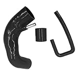 Intercooler Hose Pipe for Vauxhall for Astra MK5 VXR SRI 2.0L 16V Turbo Z20LEH 2004-2009 Intake Induction Turbo Hose(Black)