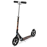 Micro Scooters | Micro Classic Scooter | 8+ Years | Perfect for Adults & Kids | Big Wheels | Foldable | Handlebar Adjustable | Black