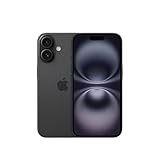 Apple iPhone 16 128 GB: 5G Mobile phone with Apple Intelligence, Camera Control, A18 Chip and a Big Boost in Battery Life. Works with AirPods; Black