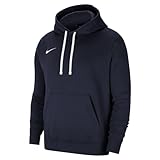 Nike Mens M Nk Flc Park20 Po Hoodie Sweatshirt, Obsidian/White, M EU