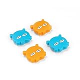 GeekShare Joystick Thumb Grip Caps 4PCS Silicone Joystick Cover Cute Octopus Shaped Thumbstick Caps Compatible with Nintendo Switch/OLED/Switch Lite - Sleepy Octopus