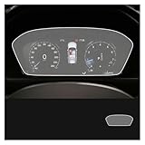 PaCsci GPS Transparent Screen Protector For Volvo For XC60 For XC90 2018-2023 Car 12.3 Inch Instrument Dashboard Anti -scratch Fitting TPU Transparent Protective Film Car Navigation Film