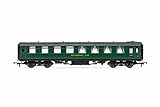 Hornby Coach Car - R40031A BR, Maunsell Composite Diner, 7843 - Era 5 Train Toy, 00 Gauge Carriage for Train Set, Rolling Stock Models for Adults - 1:76 Scale Model Gift