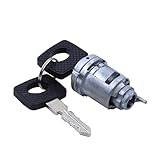 HouYeen Ignition Lock Barrel with Two Keys for Merce-des 124 190 E Class A124 C124 W124 S124 W201 W124 1982-1995